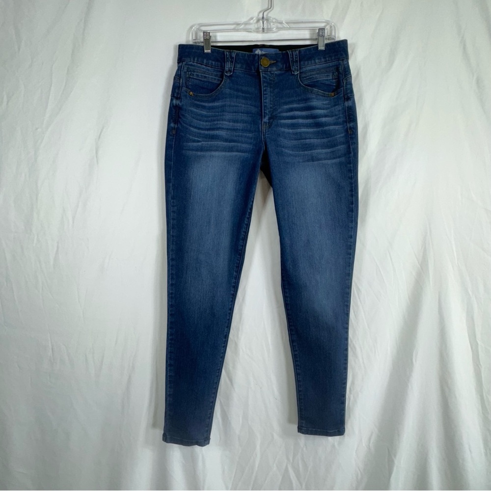 Democracy “Ab”solution Booty Lift Blue Denim Jeggings B1105BBV2 - Picture 2 of 8